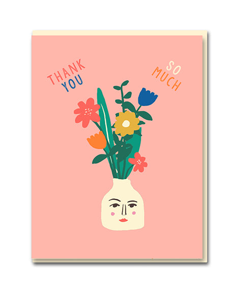 Klappkarte mit Umschlag "Thank you so much"