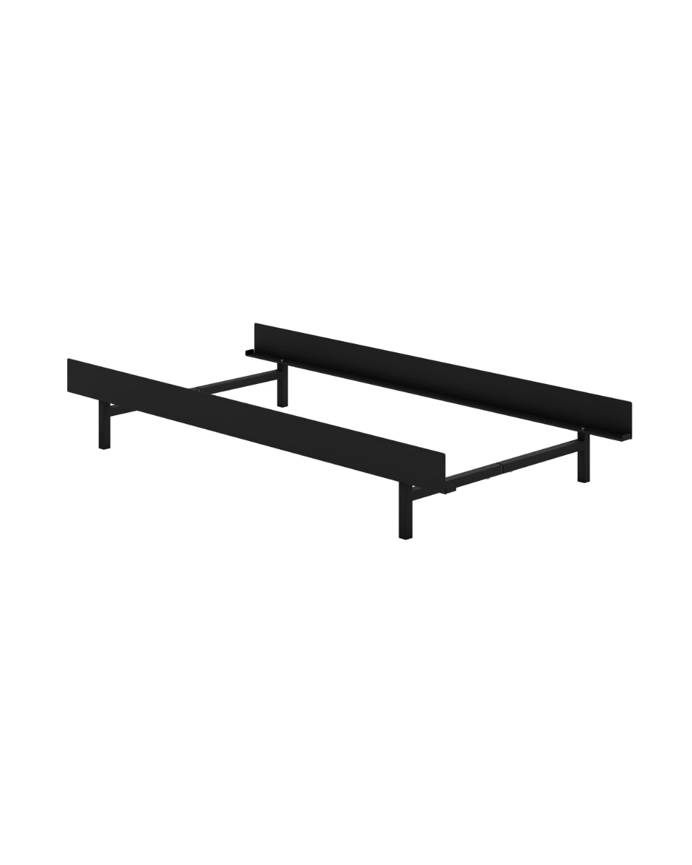 MOEBE - Bettgestell BED - black