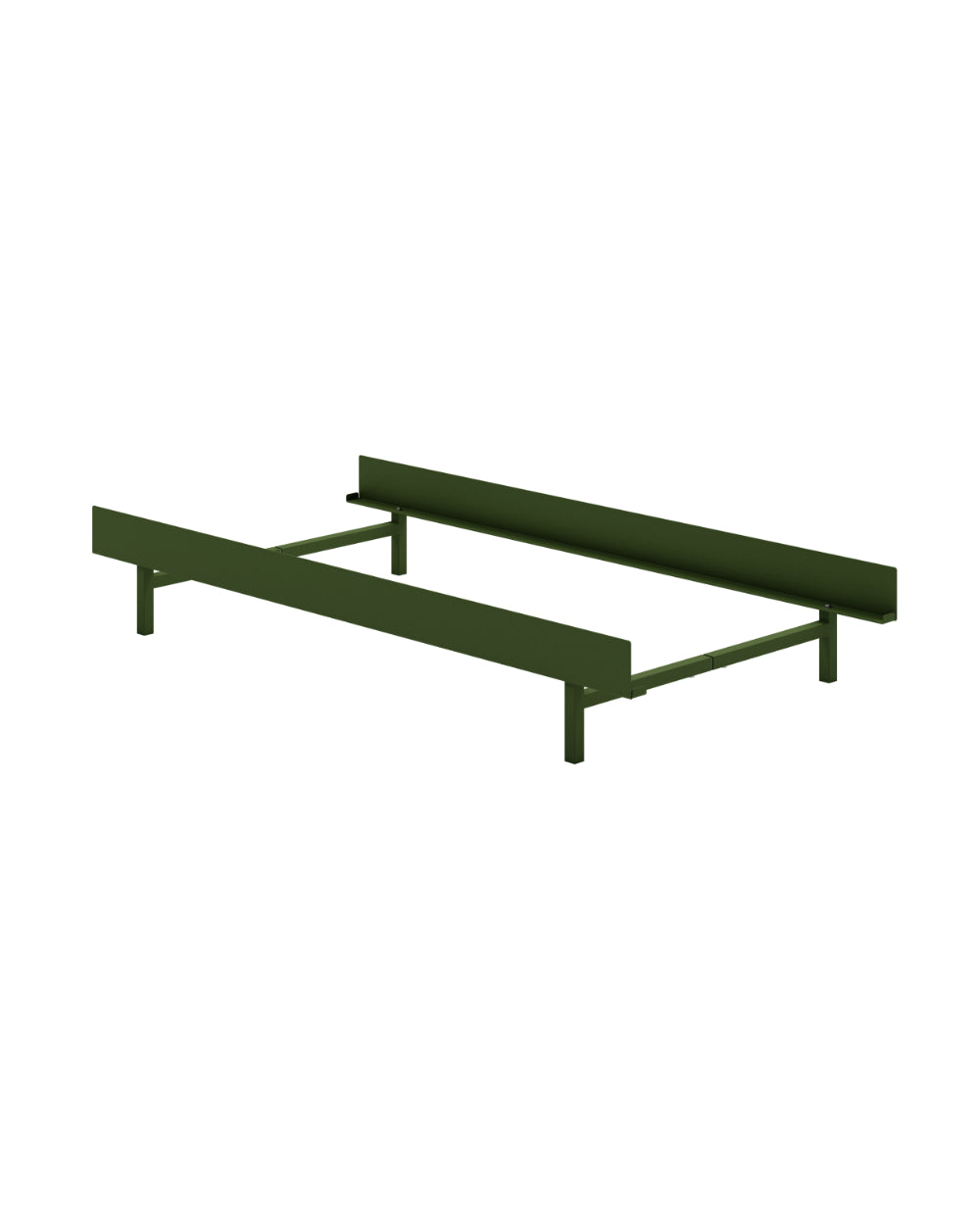 MOEBE - Bettgestell BED - pine green