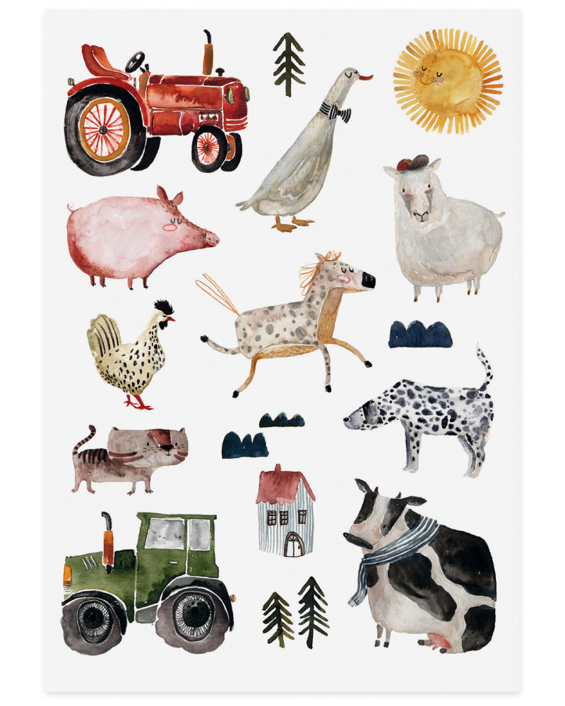 nuukk - Tattoos "Bauernhof"