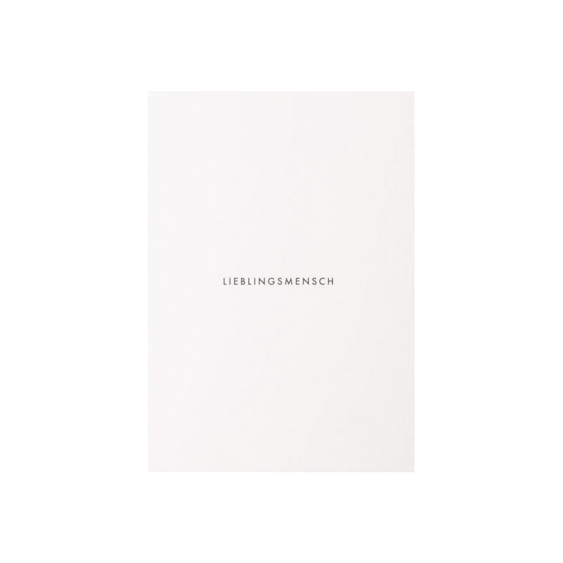 Papier Ahoi - Postkarte "Lieblingsmensch"