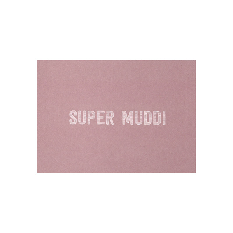Papier Ahoi - Postkarte "Super Muddi"