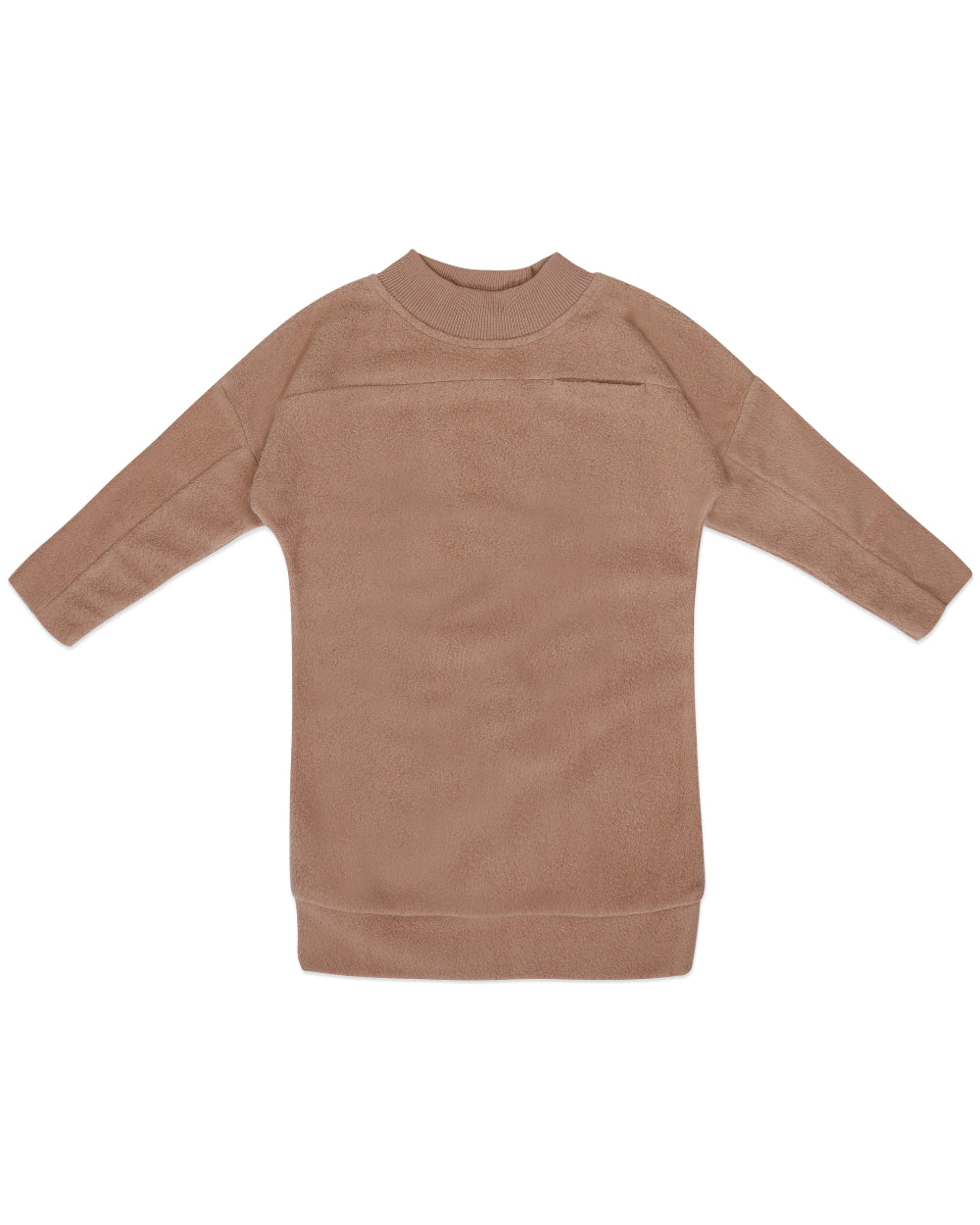 Phil & Phae - Kleid TEDDY SWEATER - creamy mocha