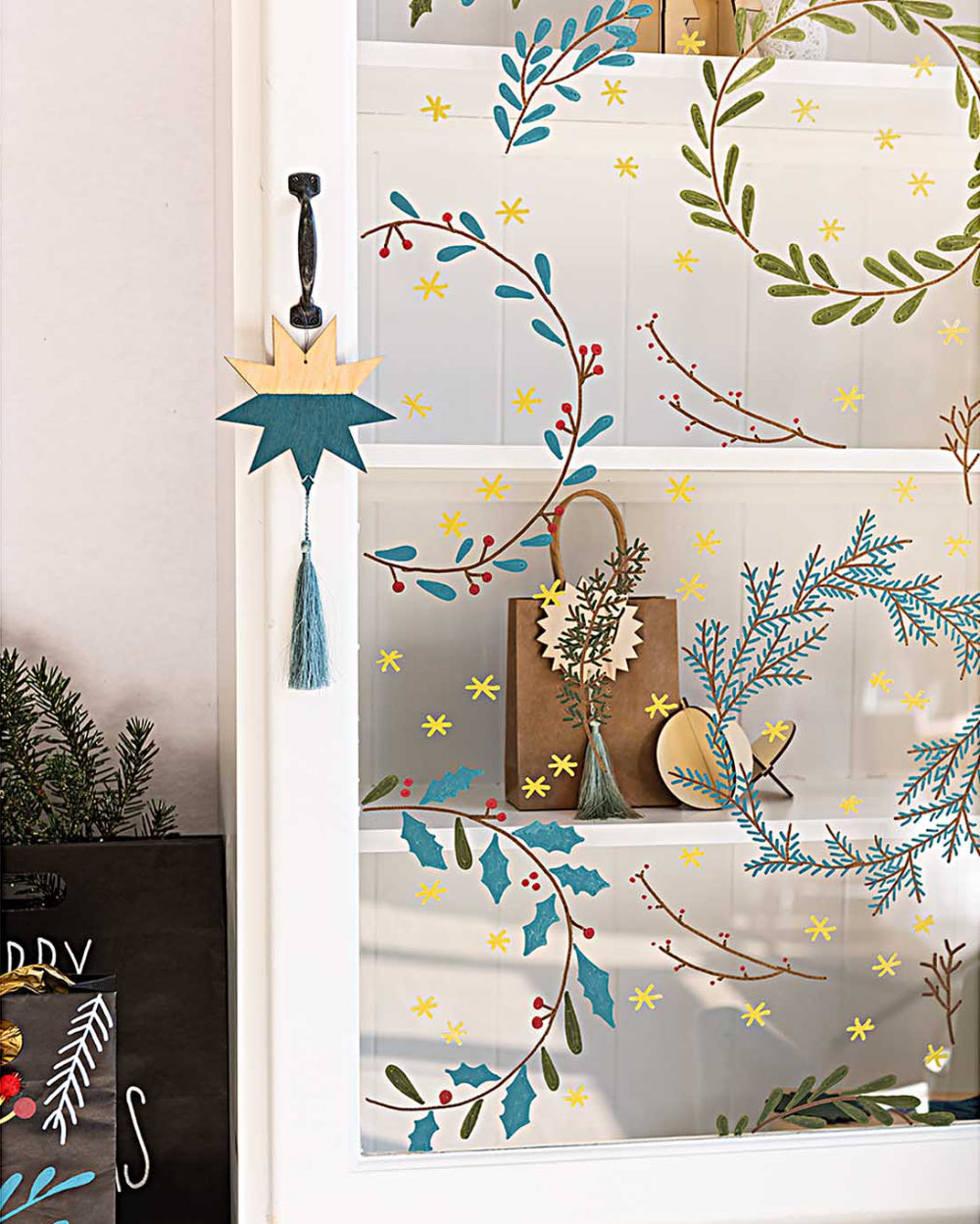 Rico Design - Schablone WINDOW CHALK ART - 3 Varianten