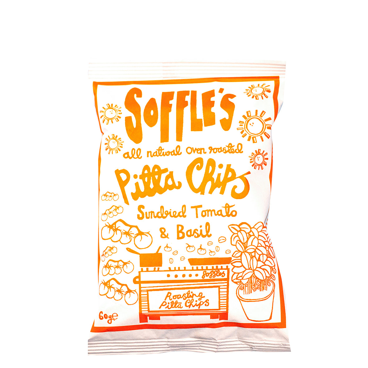 Stoffles - Pita Chips Sundried Tomato & Basil