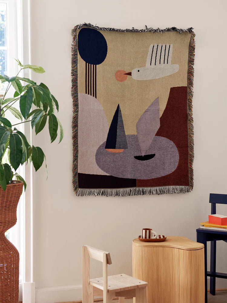 ferm LIVING - Decke BIRD TAPESTRY