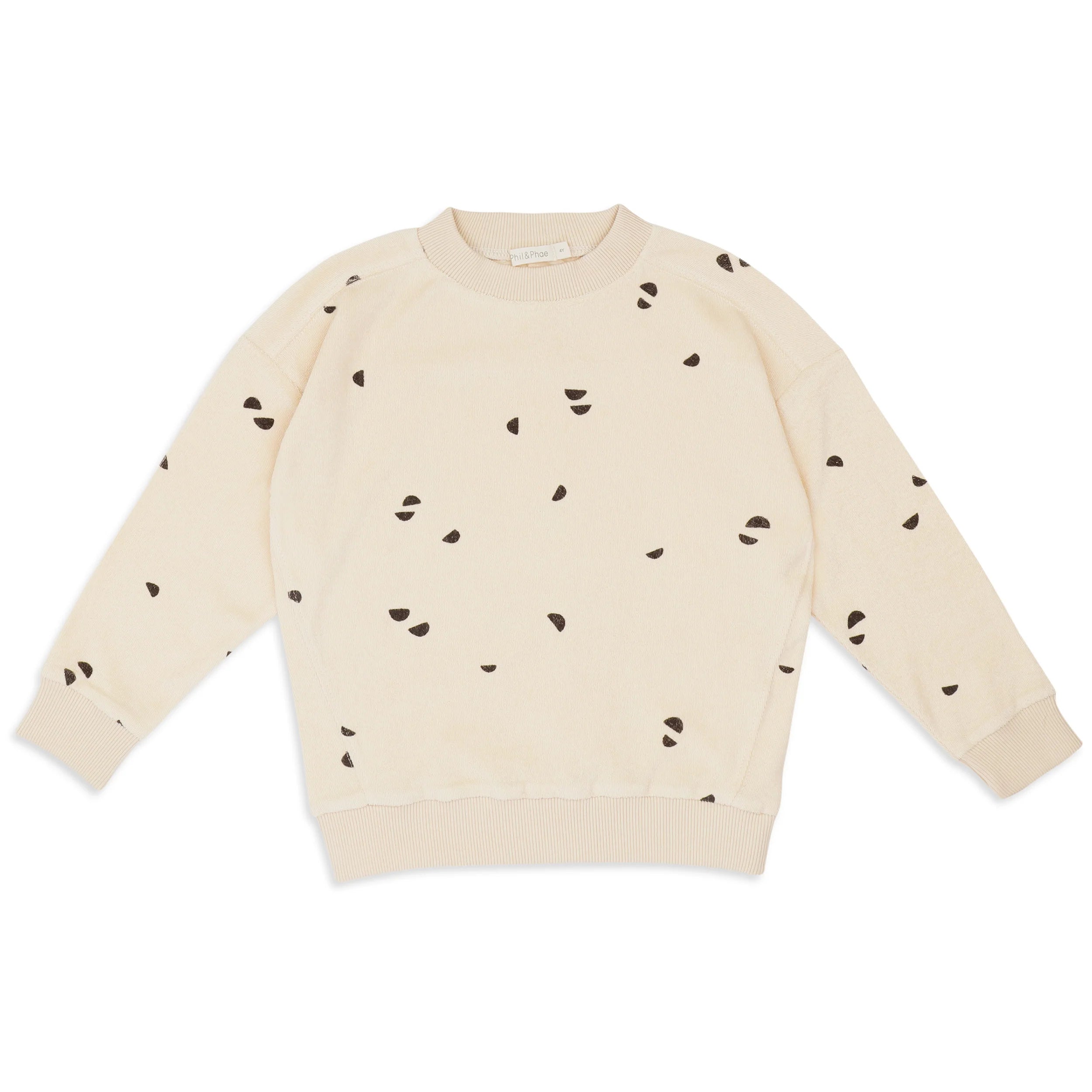 Phil & Phae - Sweater oversized FROTTÉ SCOOPS