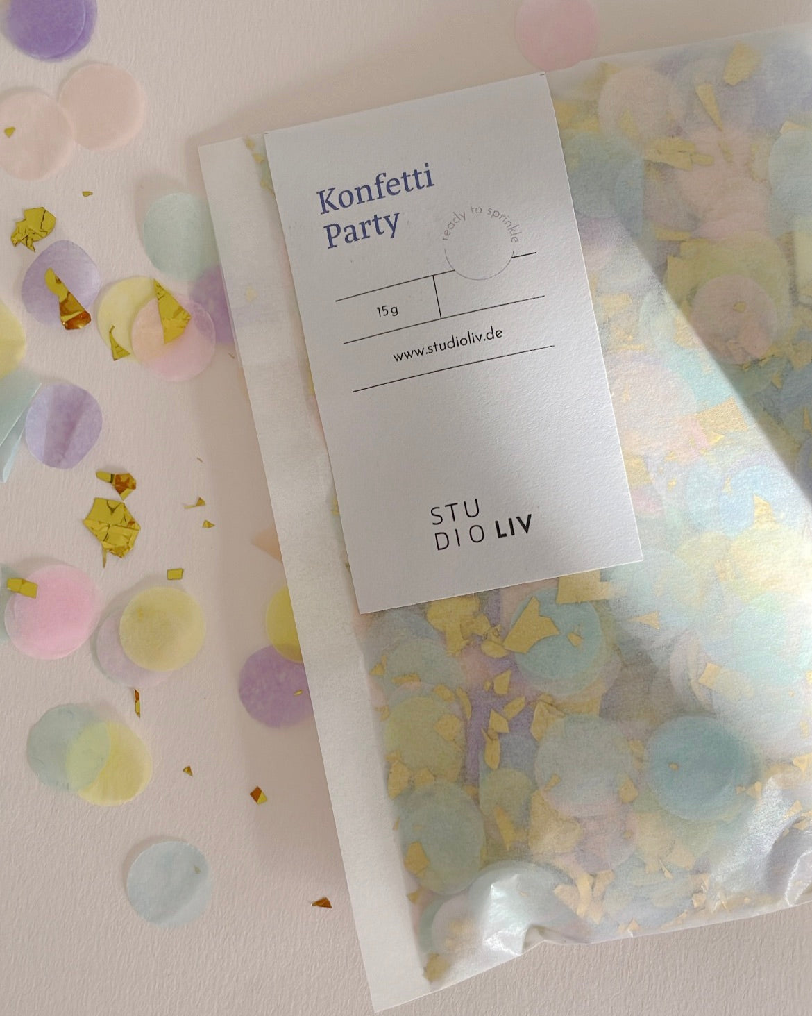 STUDIO LIV - Konfetti Party - Pastell Glitter