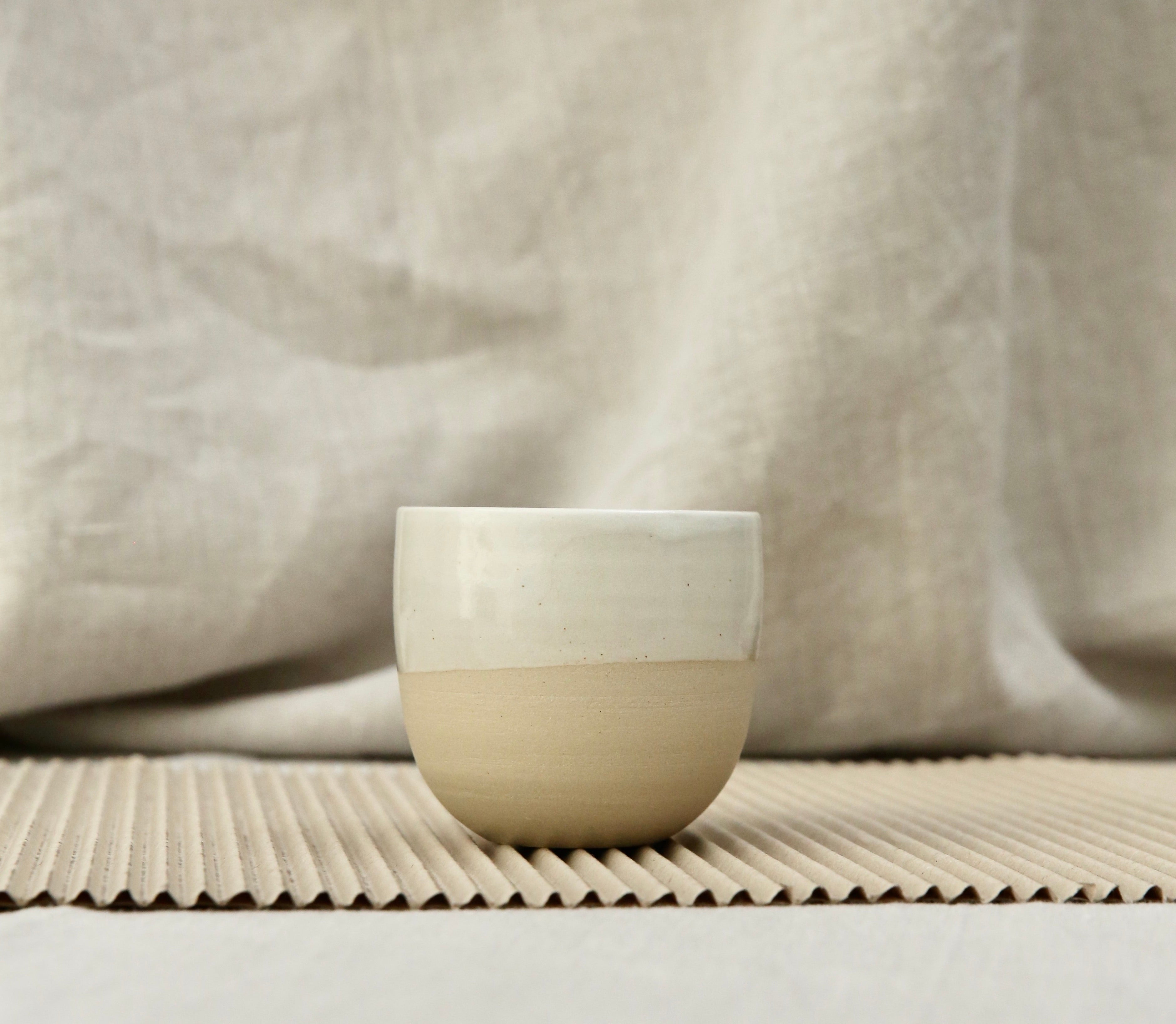 STUDIO LIV ceramics - Becher BOSSE - Weiß