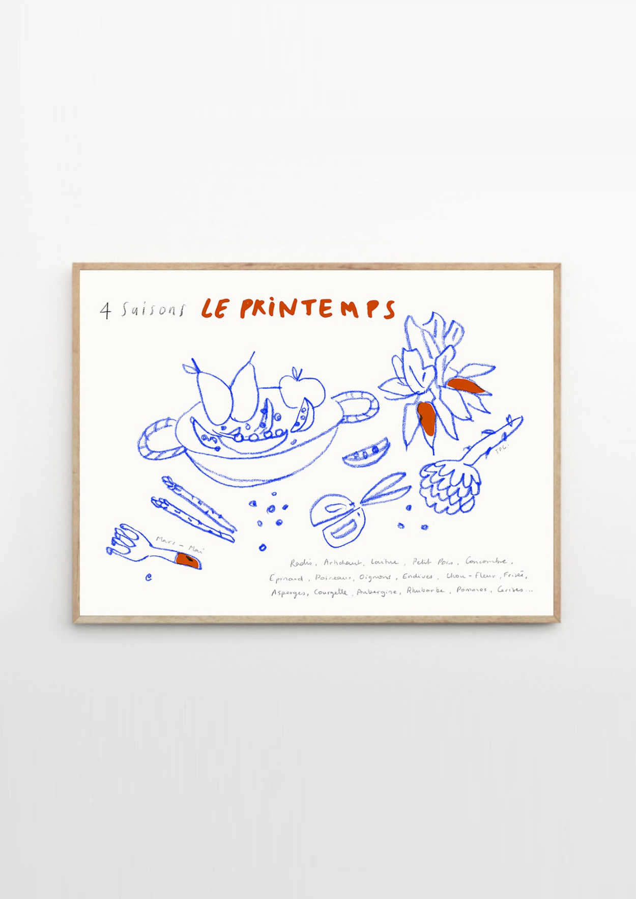The Poster Club - Poster LE PRINTEMPS