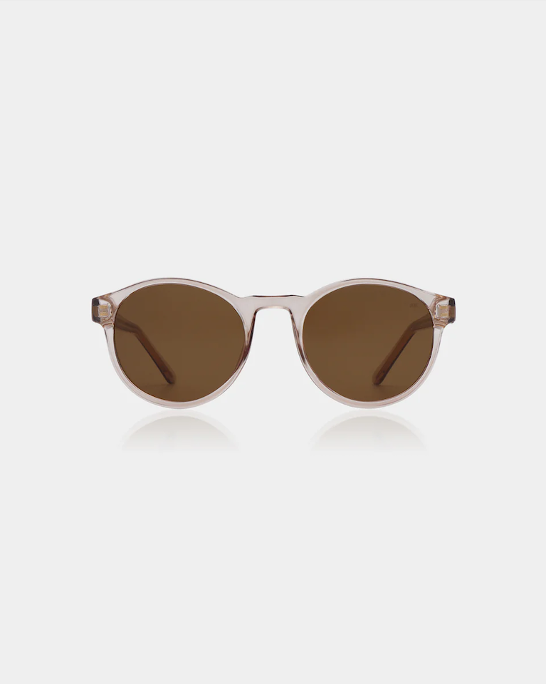 A. Kjærbede Sonnenbrille Marvin in Champagner