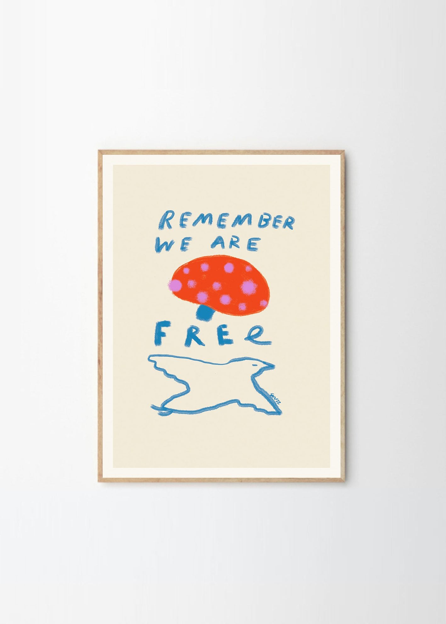 The Poster Club - Poster remember we are free