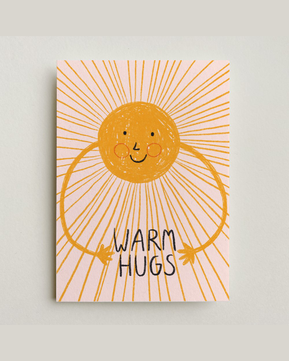 Postkarte „Warm Hugs"