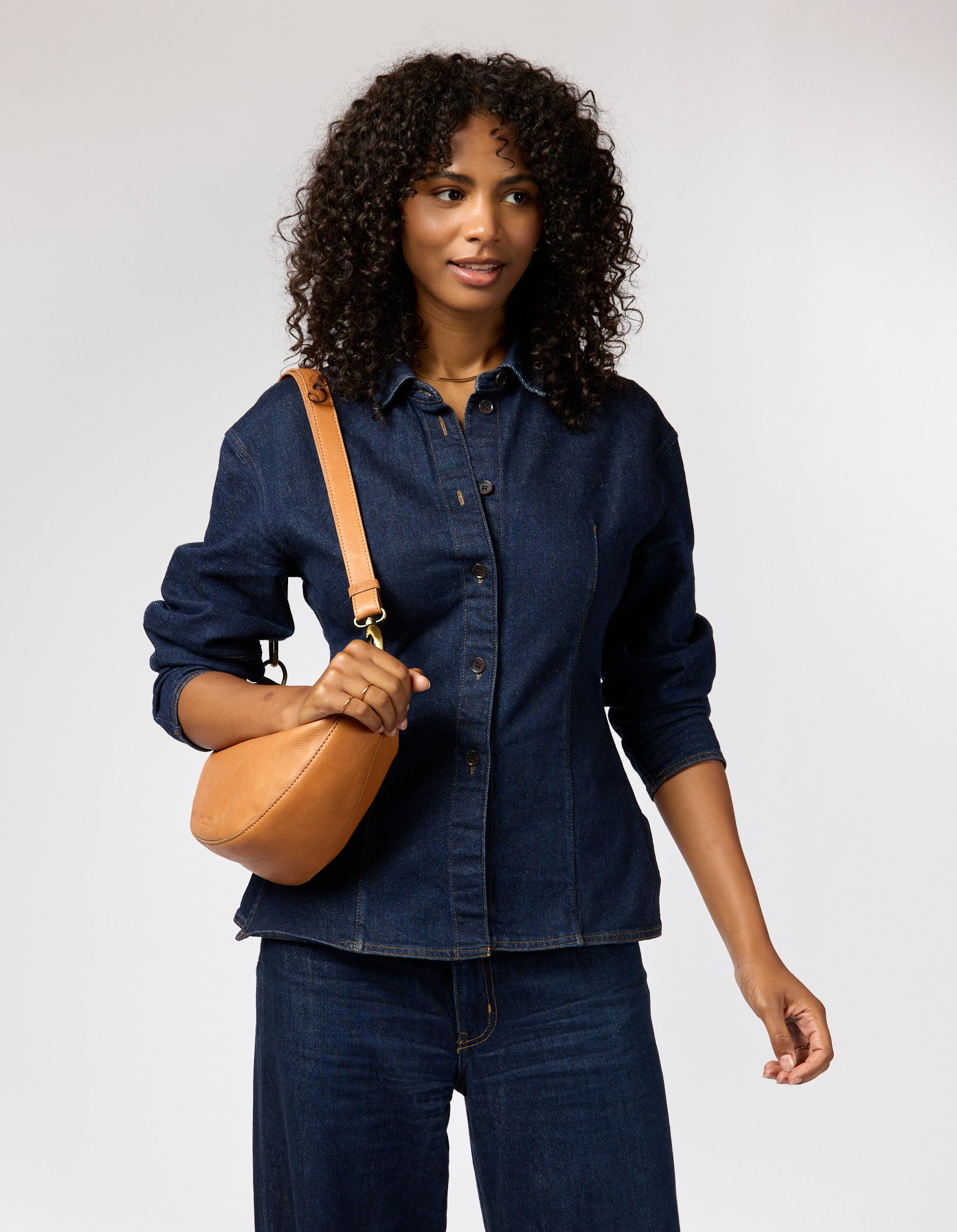 O My Bag Leo Midi Twisted Handle, Crossbody-Tasche