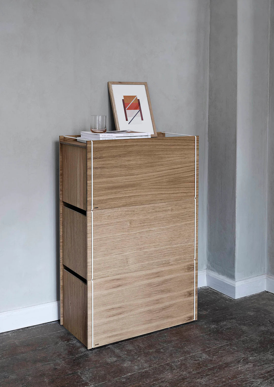 MOEBE - Deckel für Aufbewahrung STORAGE BOX - oak