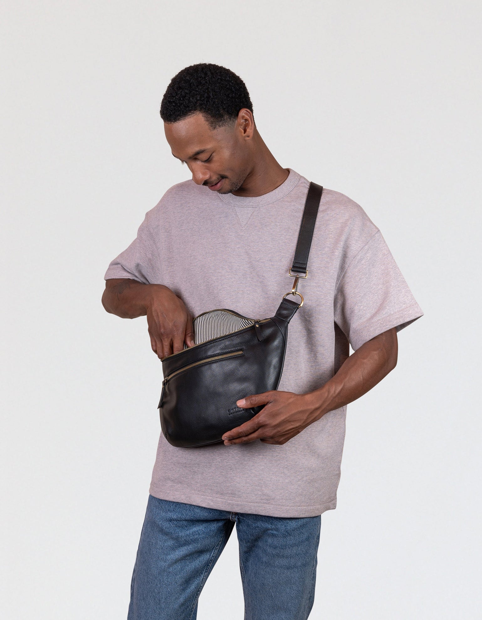 O My Bag Drew Bum Bag Maxi, Gürteltasche