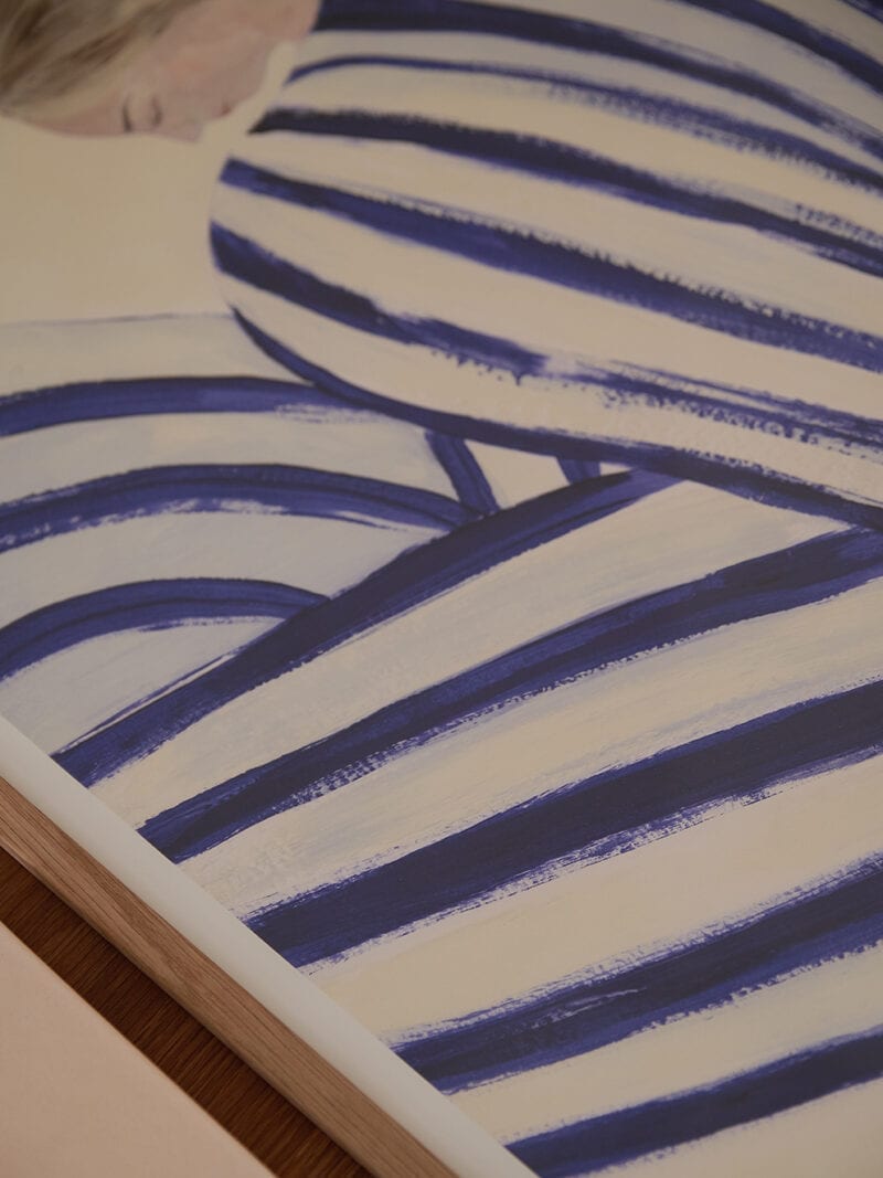 The Poster Club - Poster BLUE STRIPE