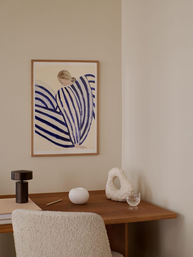 The Poster Club - Poster BLUE STRIPE