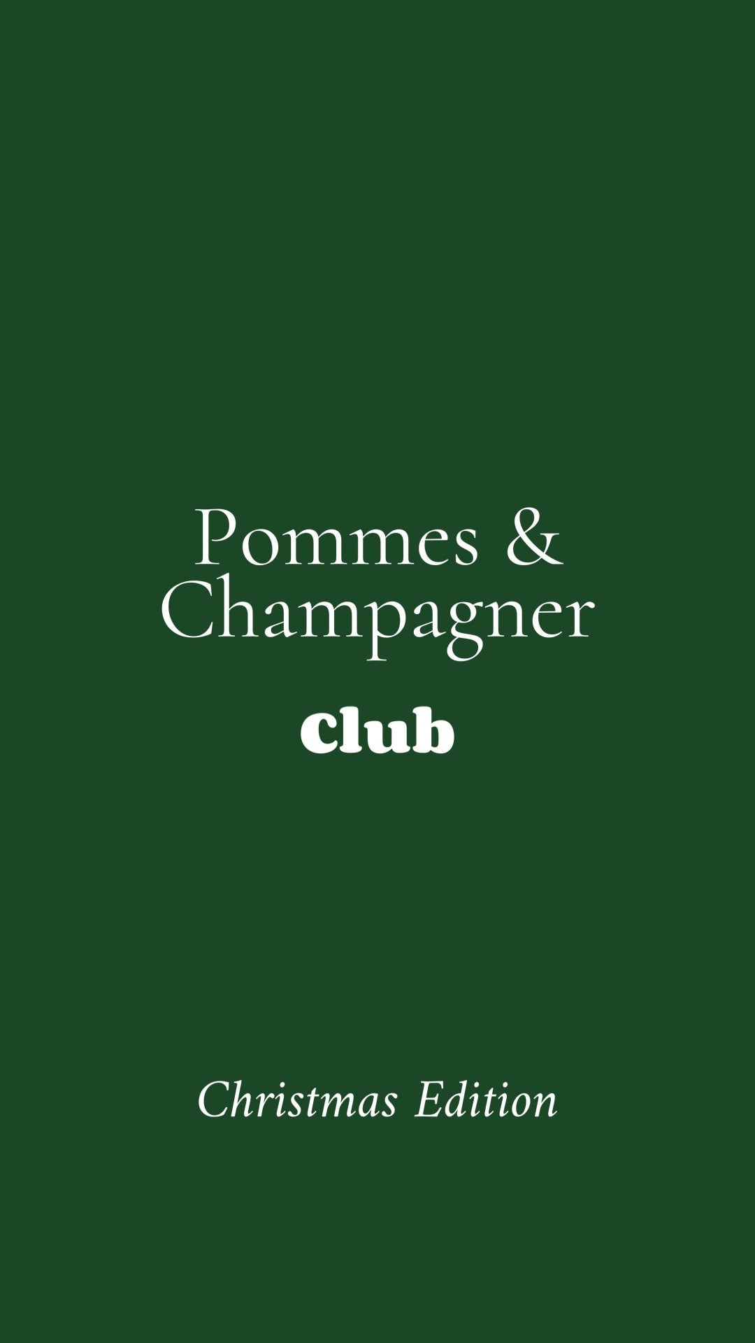 STUDIO LIV - Pommes & Champagner Club