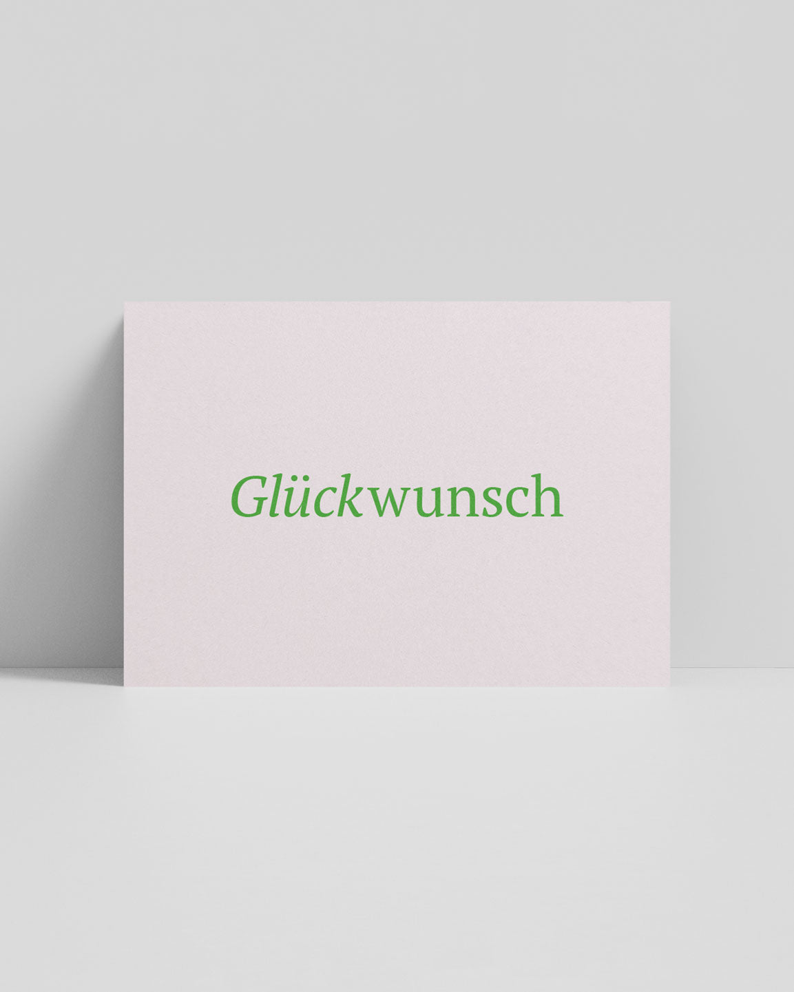 STUDIO LIV - Postkarte Glückwunsch