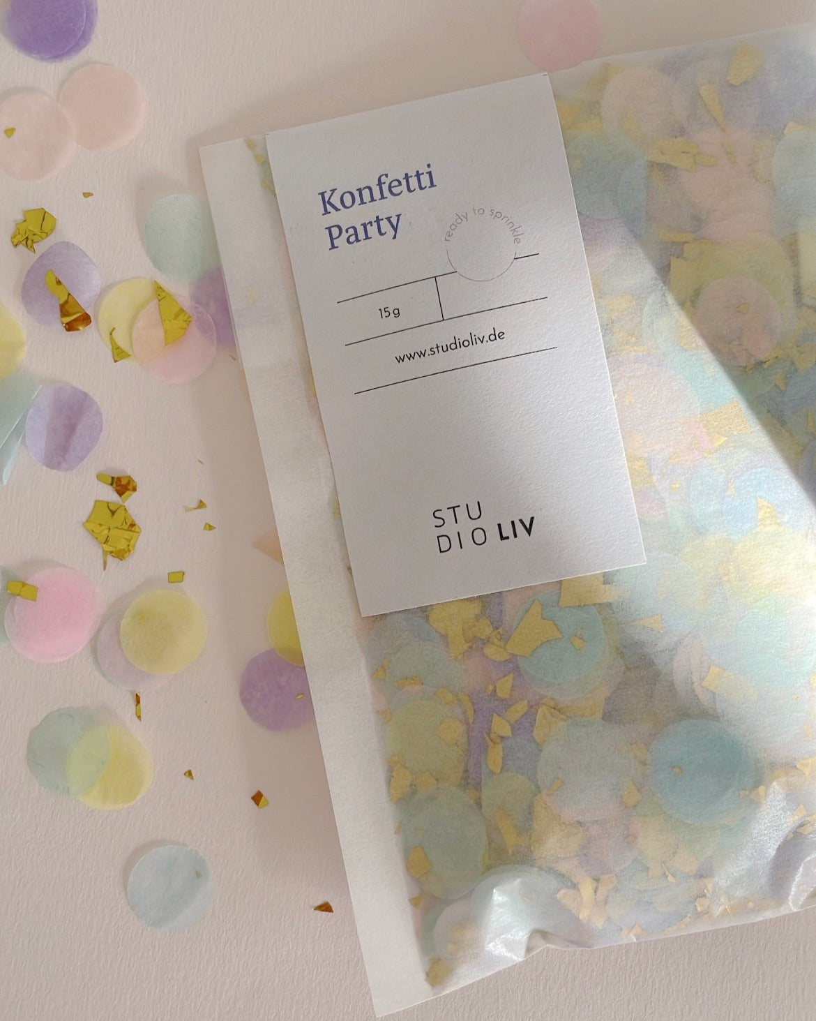 STUDIO LIV - Konfetti Party - Pastell Glitter