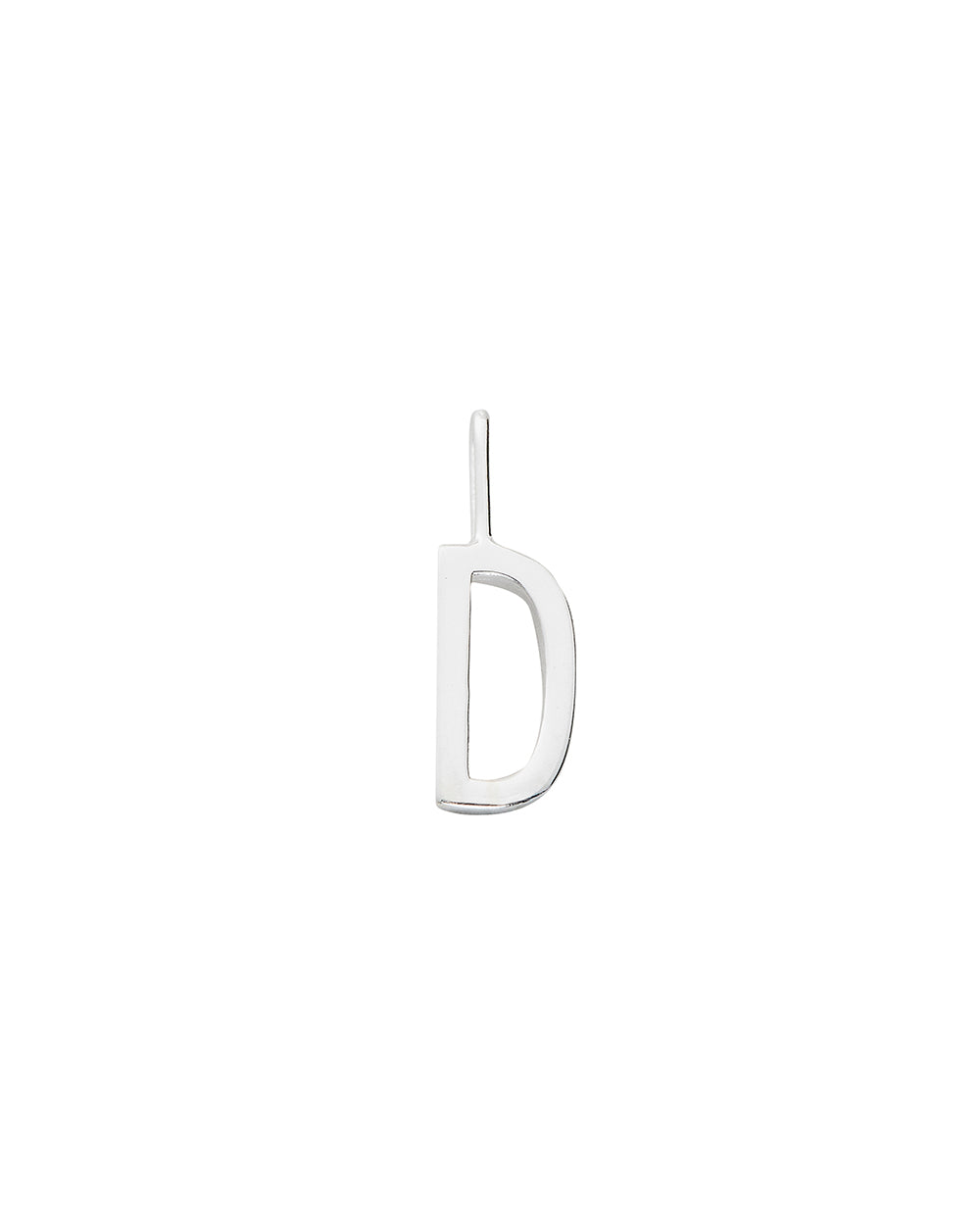 Design Letters - Buchstaben-Anhänger A bis Z - 10mm - silber