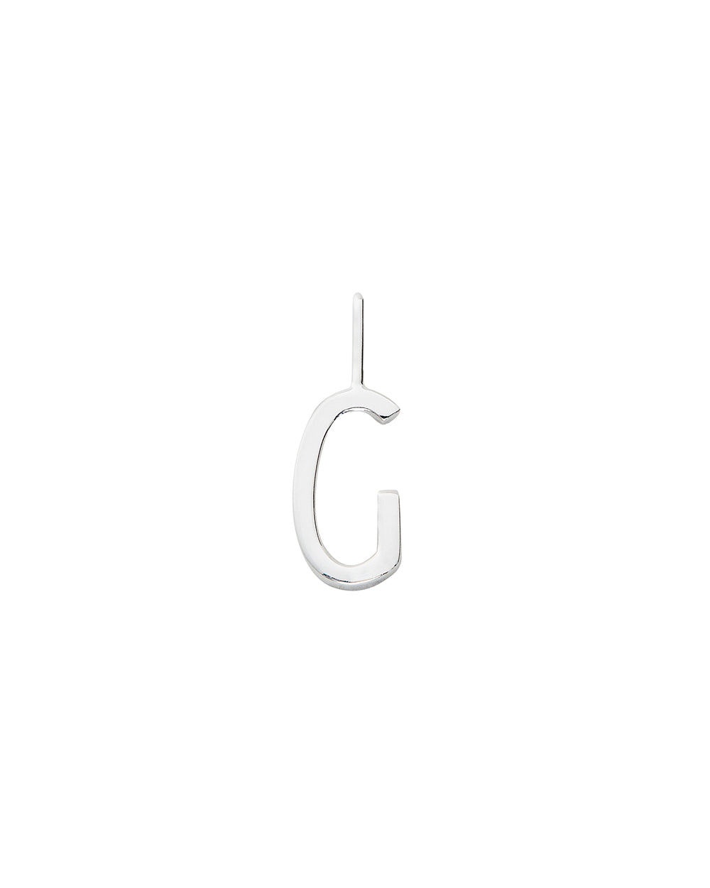 Design Letters - Buchstaben-Anhänger A bis Z - 10mm - silber