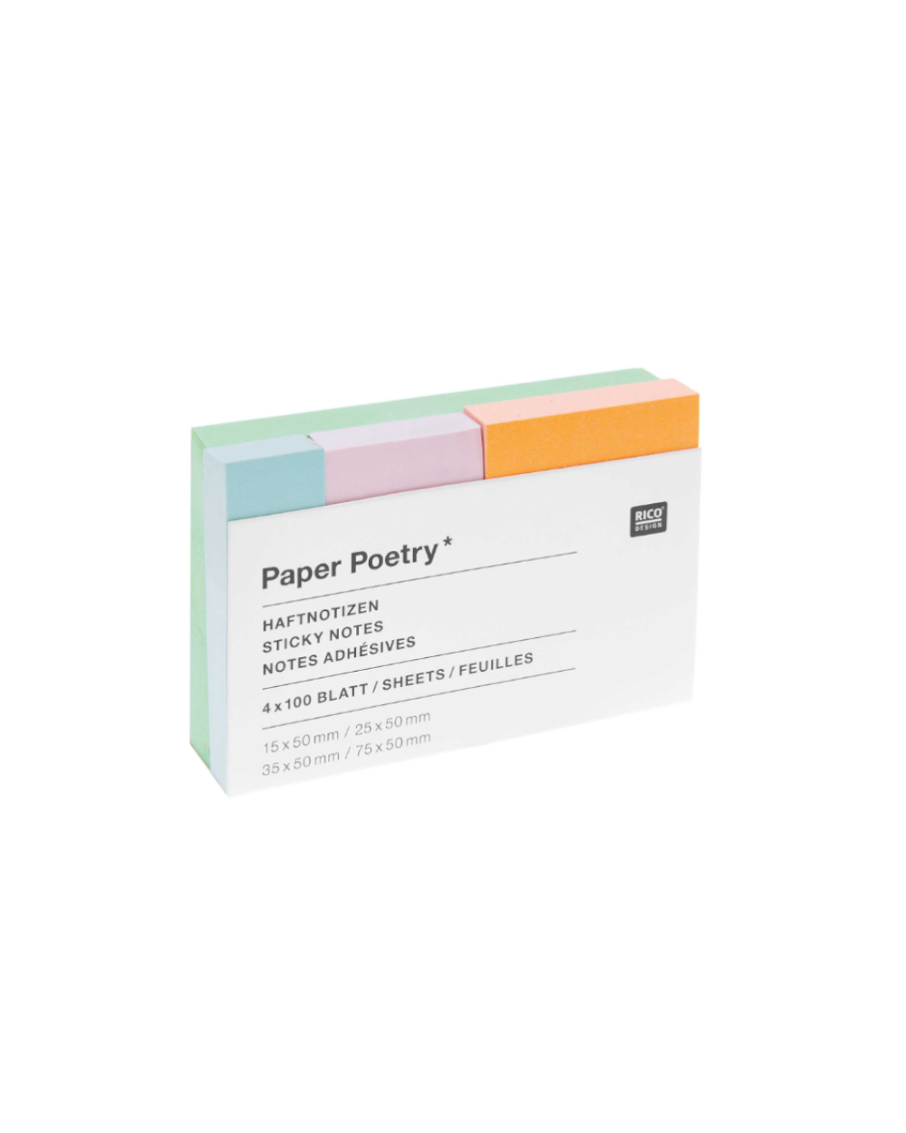 Rico Design - Haftnotizen Pastell