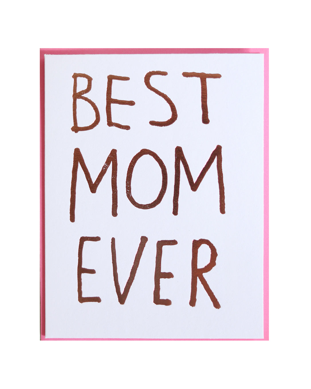 Klappkarte mit Umschlag "BEST MOM EVER"