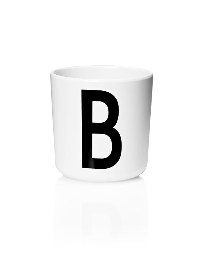 Design Letters - Eco Kids Cup A bis Z - weiß