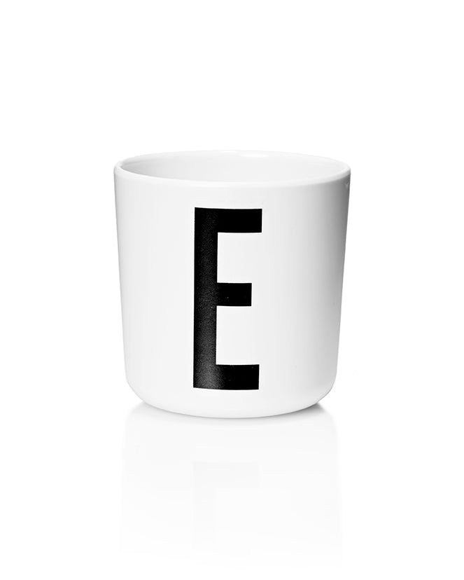 Design Letters - Eco Kids Cup A bis Z - weiß