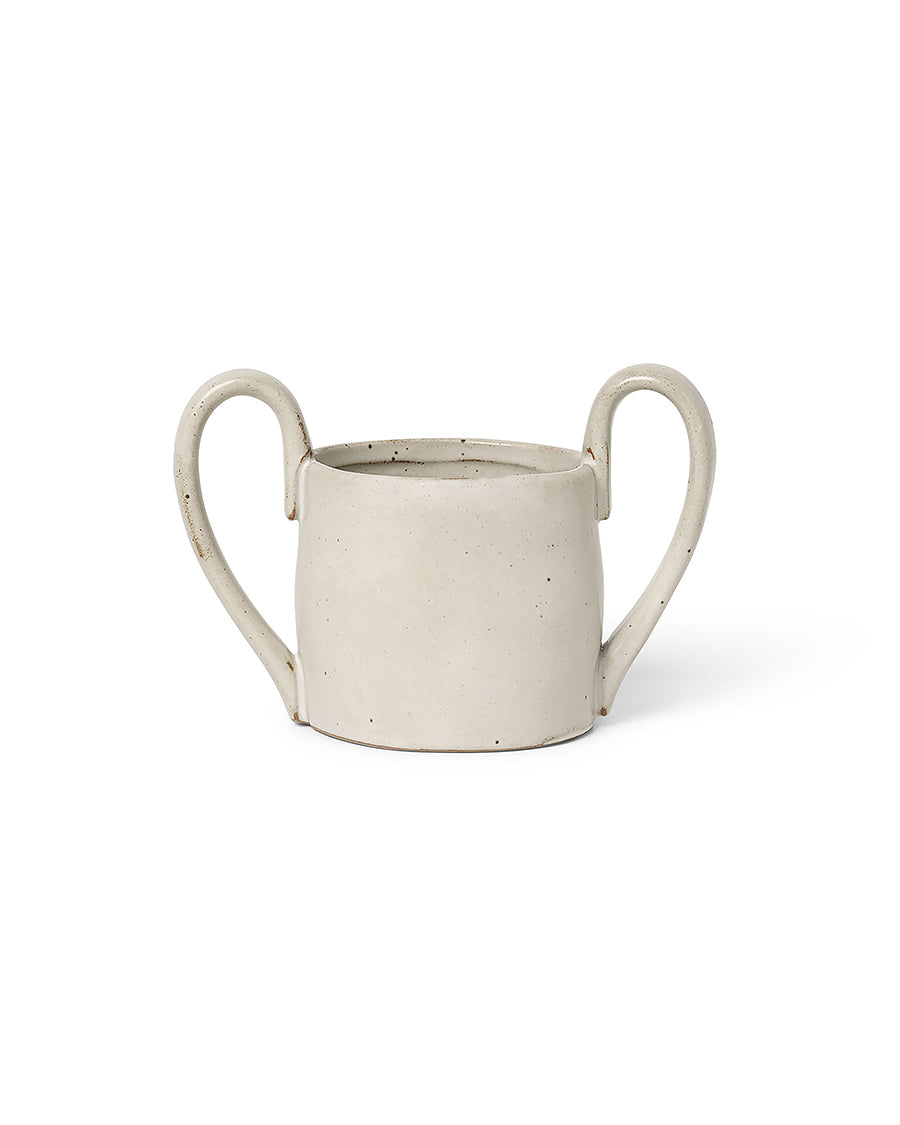 ferm LIVING - Tasse FLOW KIDS MUG - offwhite speckle