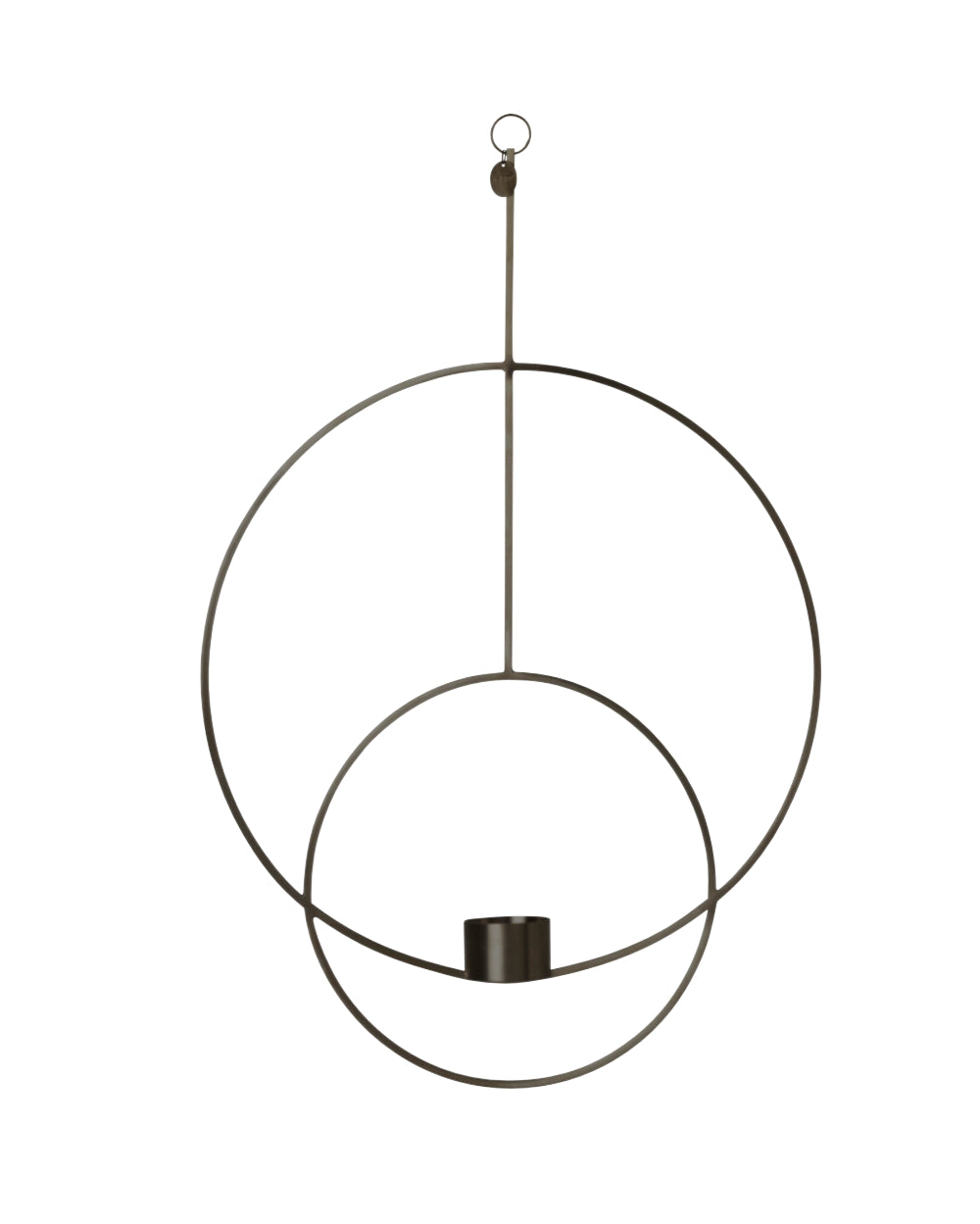 ferm LIVING - Hanging Tealight Deco - circular - black