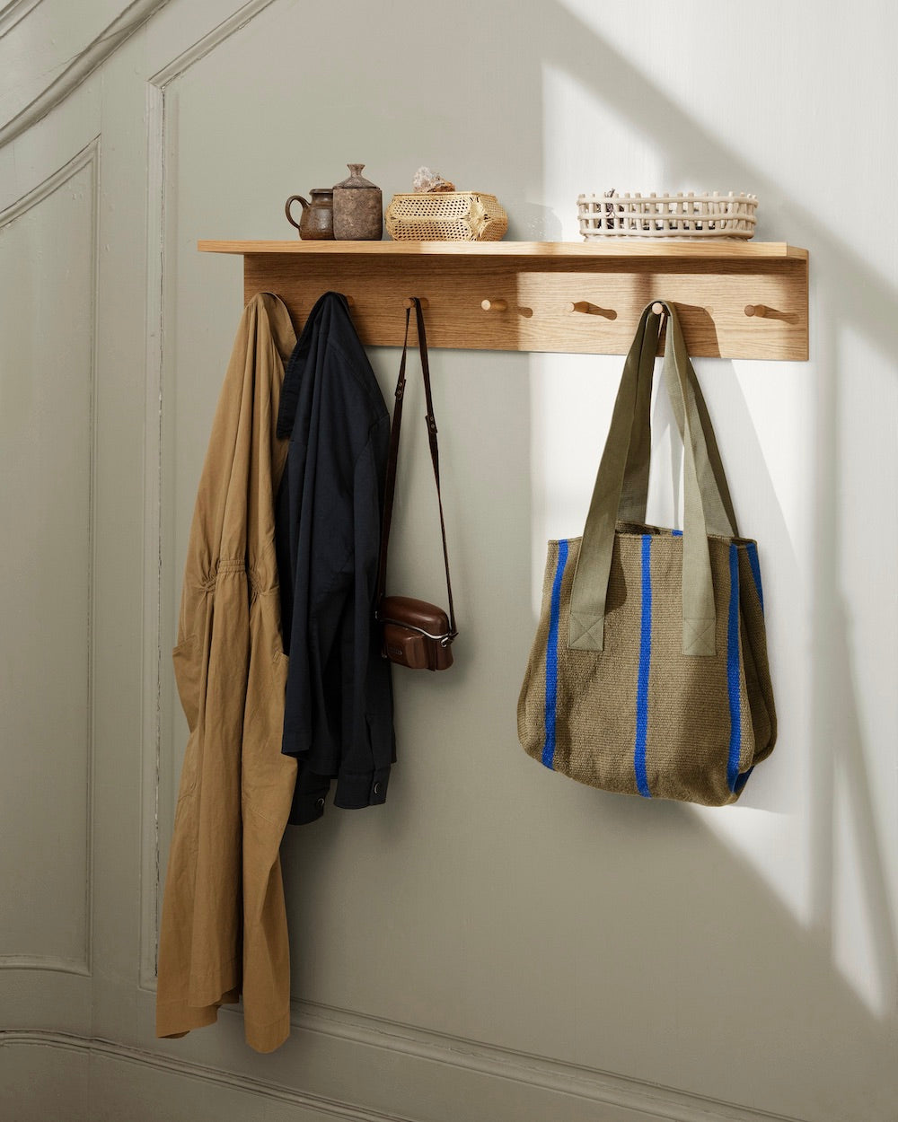 ferm LIVING - PLACE RACK large - oak