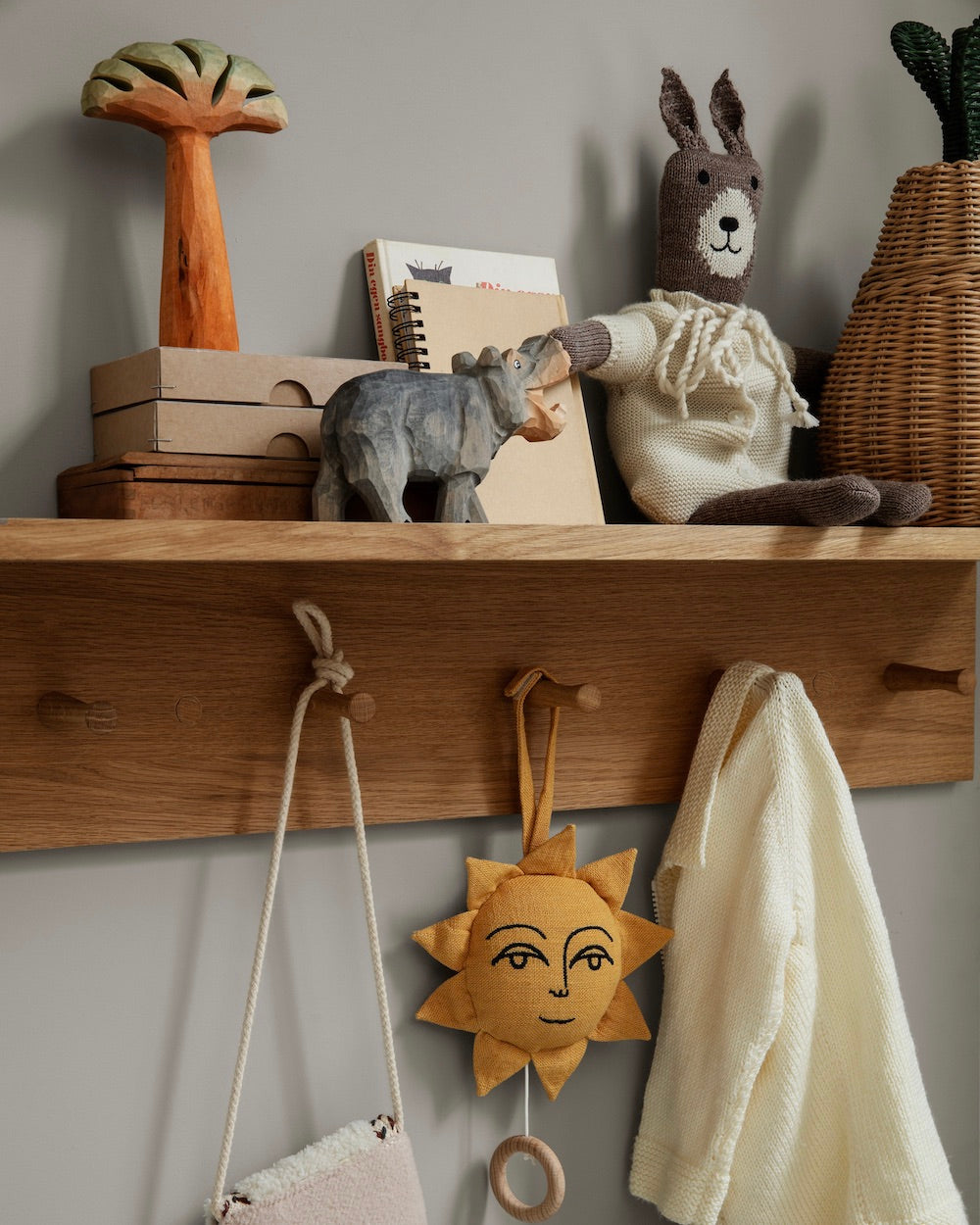 ferm LIVING - PLACE RACK medium - oak