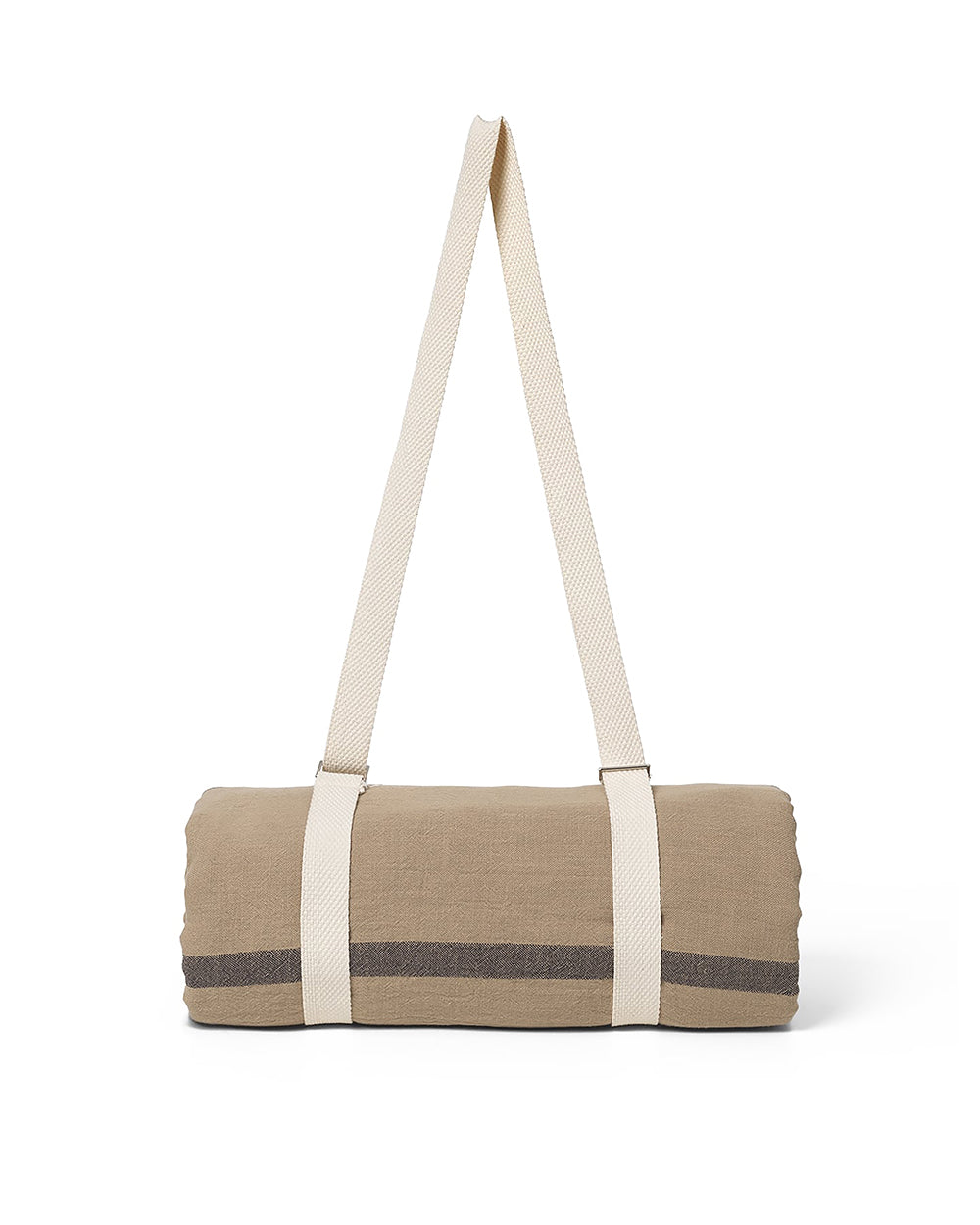 ferm LIVING - Picknick-Decke YARD PICNIC BLANKET - sand / black