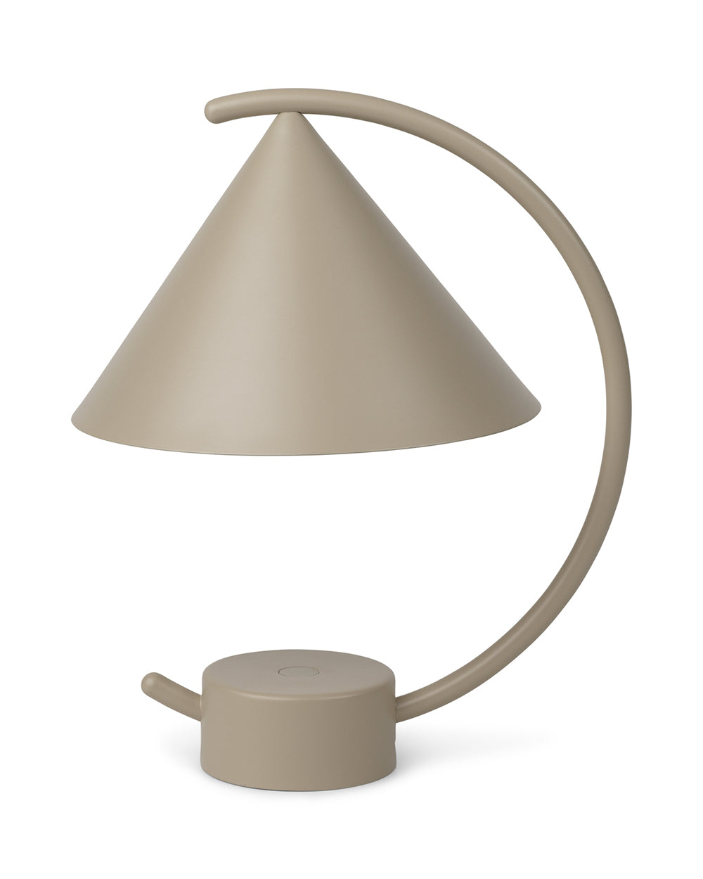 ferm LIVING - Tragbare Lampe MERIDIAN - cashmere oder black