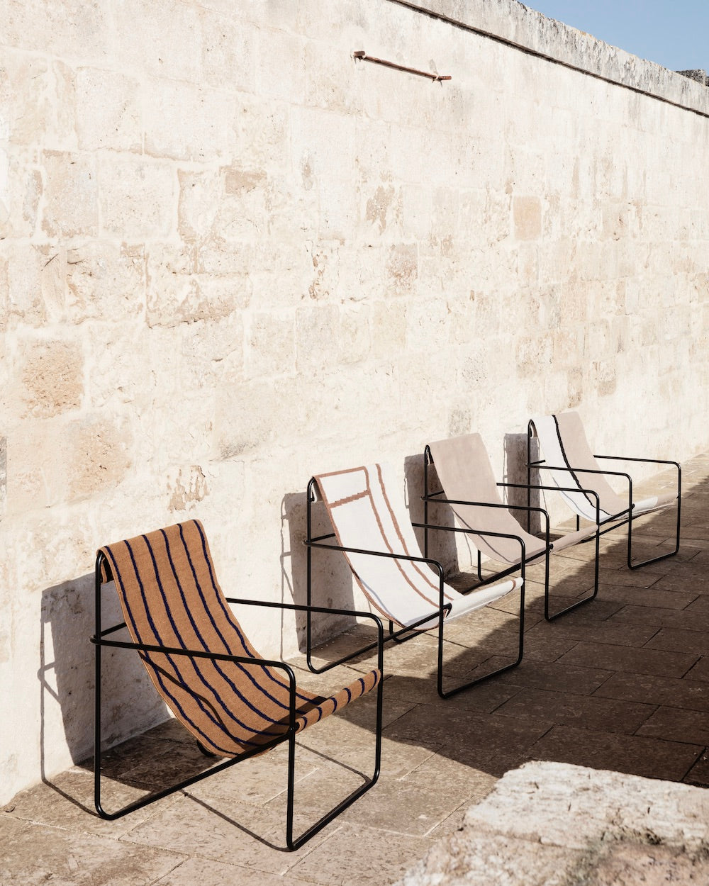ferm LIVING - DESERT Lounge Chair - olive
