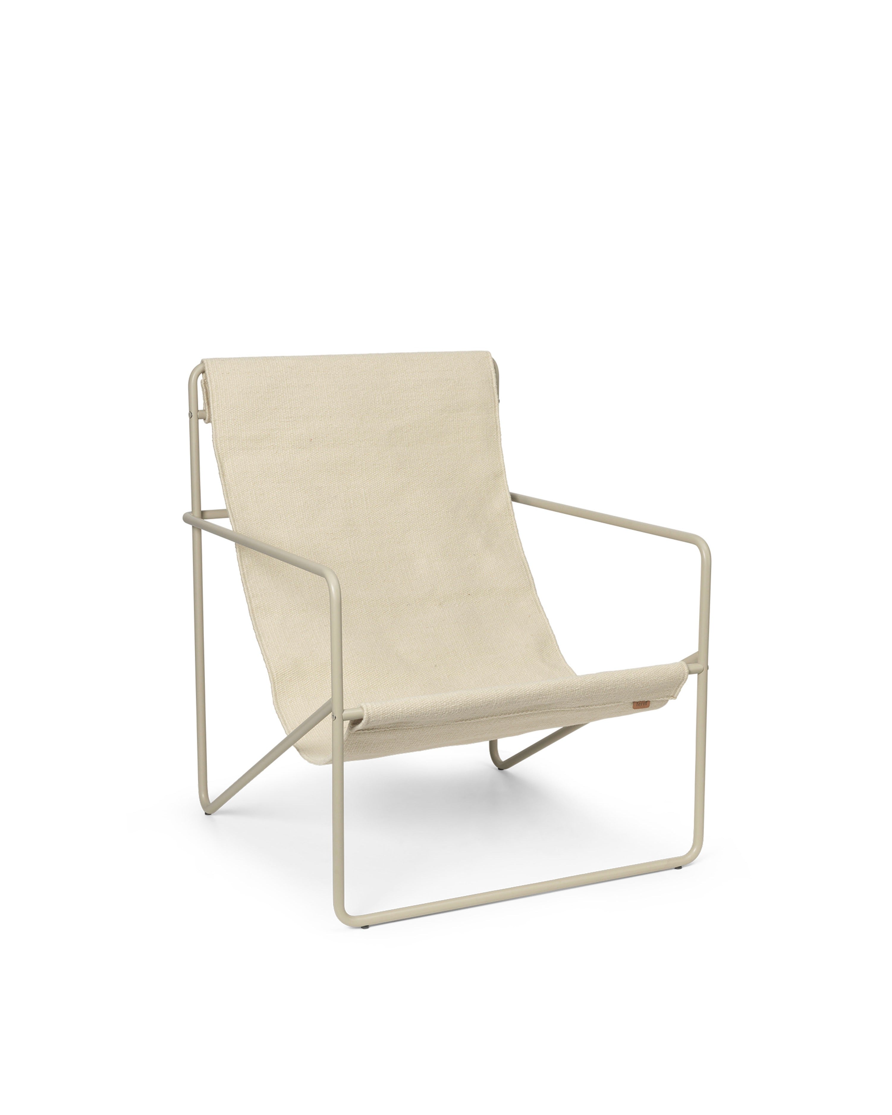 ferm LIVING - DESERT Lounge Chair - cashmere/cloud
