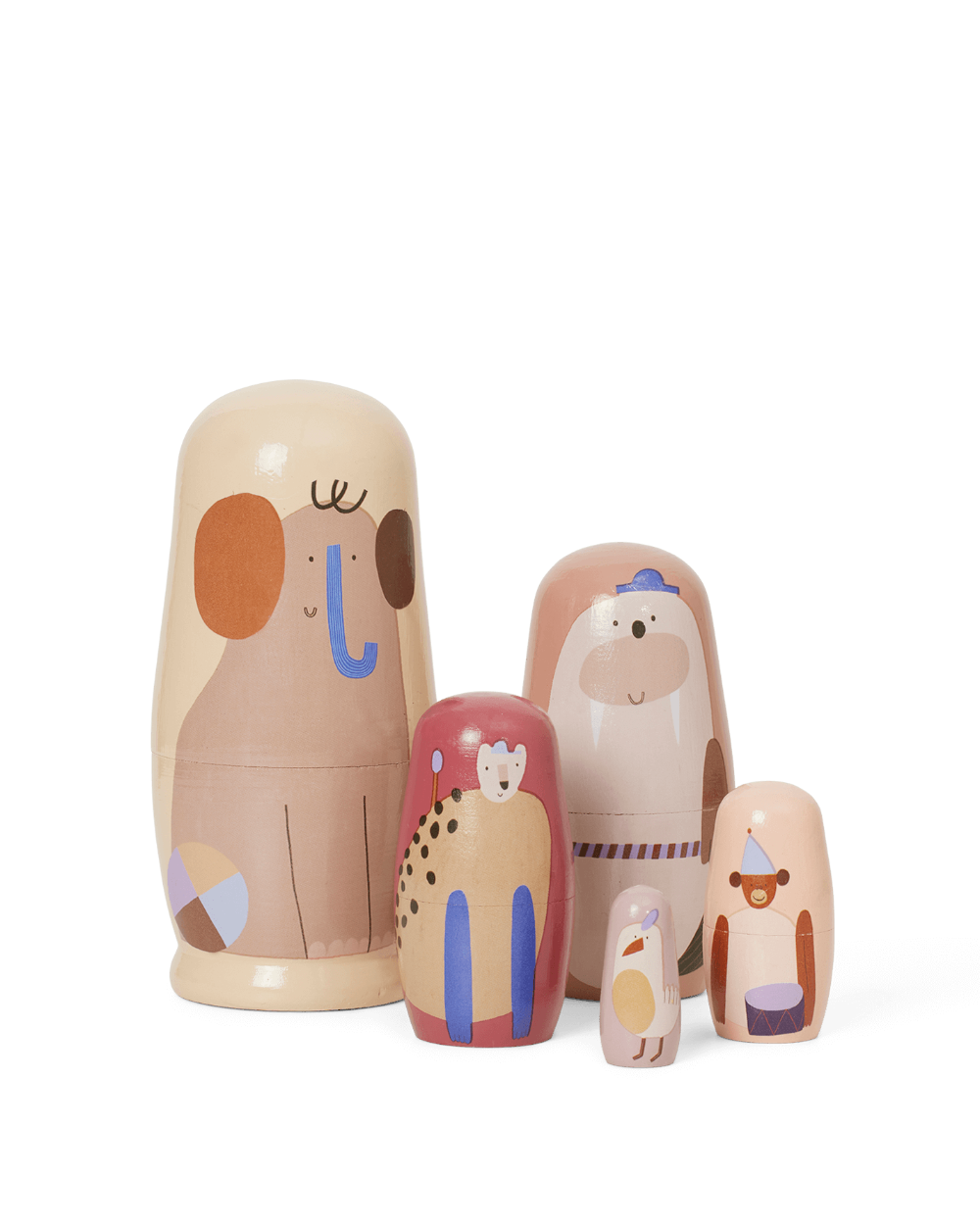 ferm LIVING - Critter Nesting Doll