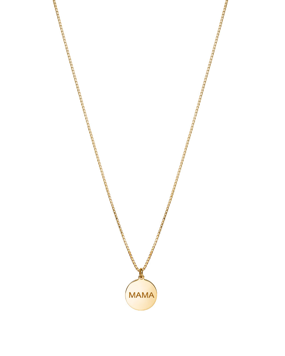 Jukserei - Kette MOM/MAMA NECKLACE - gold