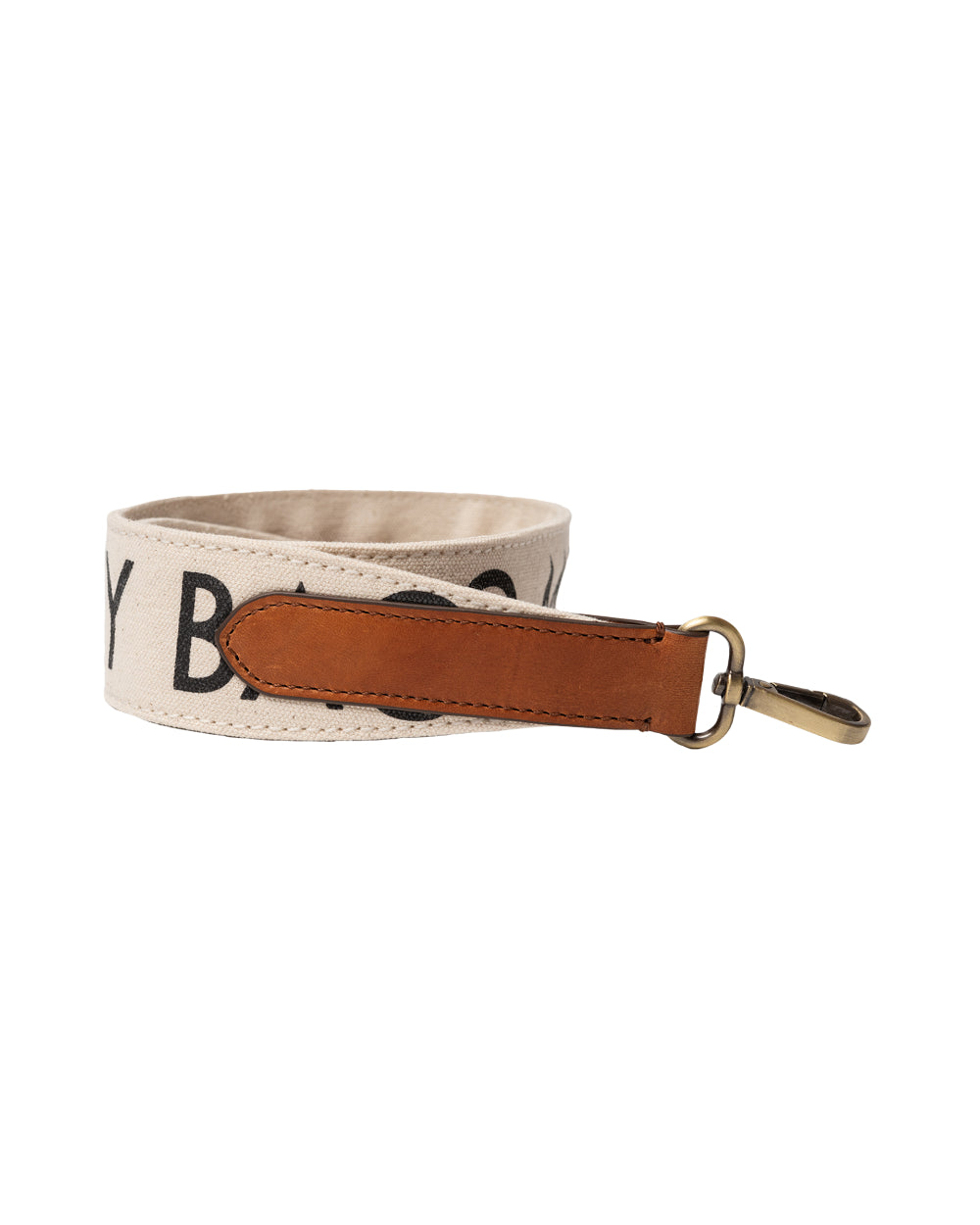 Leather bag hotsell with canvas strap