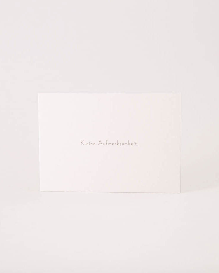 Papier Ahoi - Minicard "Kleine Aufmerksamkeit."