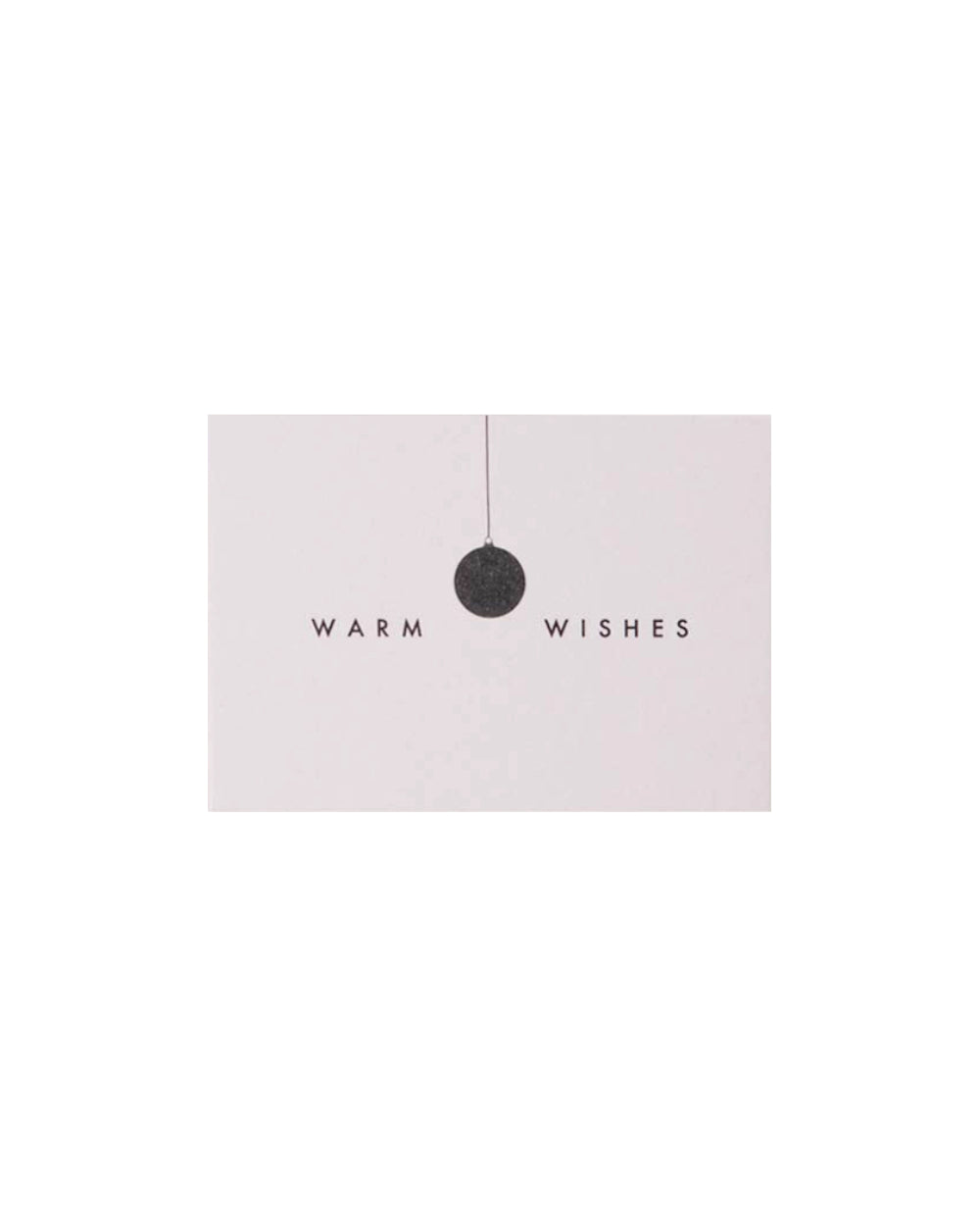 Papier Ahoi - Minicard "WARM WISHES"