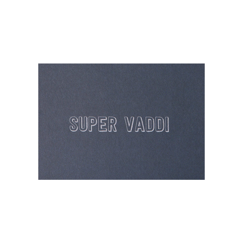 Papier Ahoi - Postkarte "Super Vaddi"