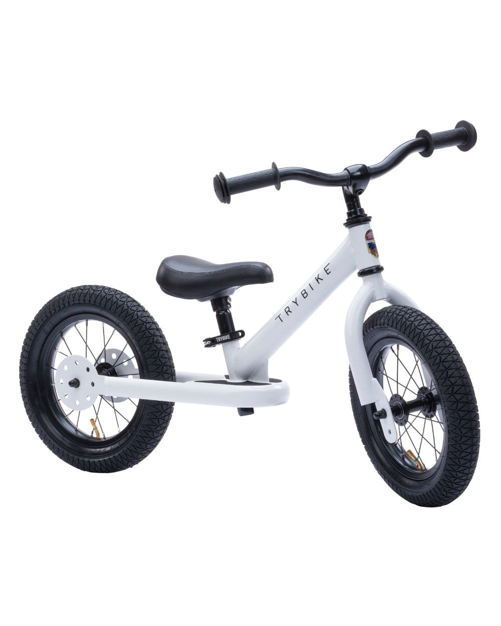 Trybike - Laufrad STEEL - grey oder white / dunkle Reifen
